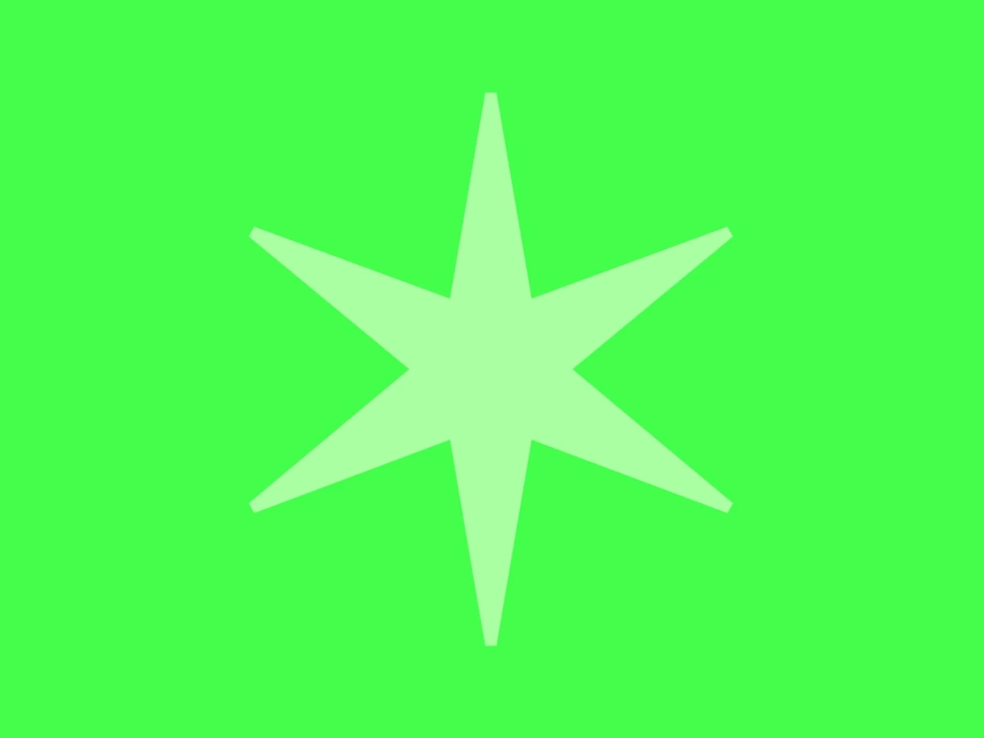 Grüne Kachel mit Stern Grüne Kachel mit Stern